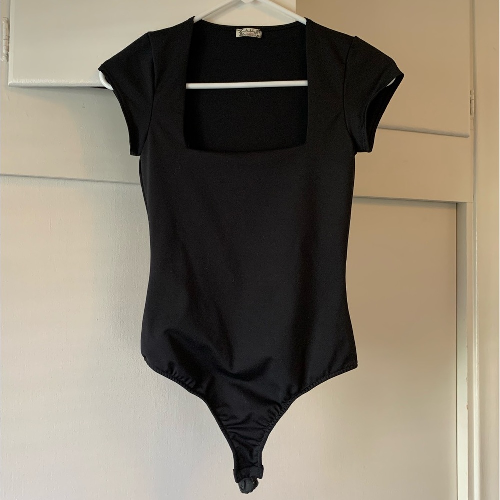 Black Free People body suit